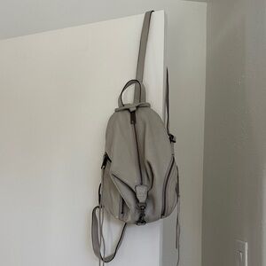 Rebecca Minkoff Gray Leather Backpack